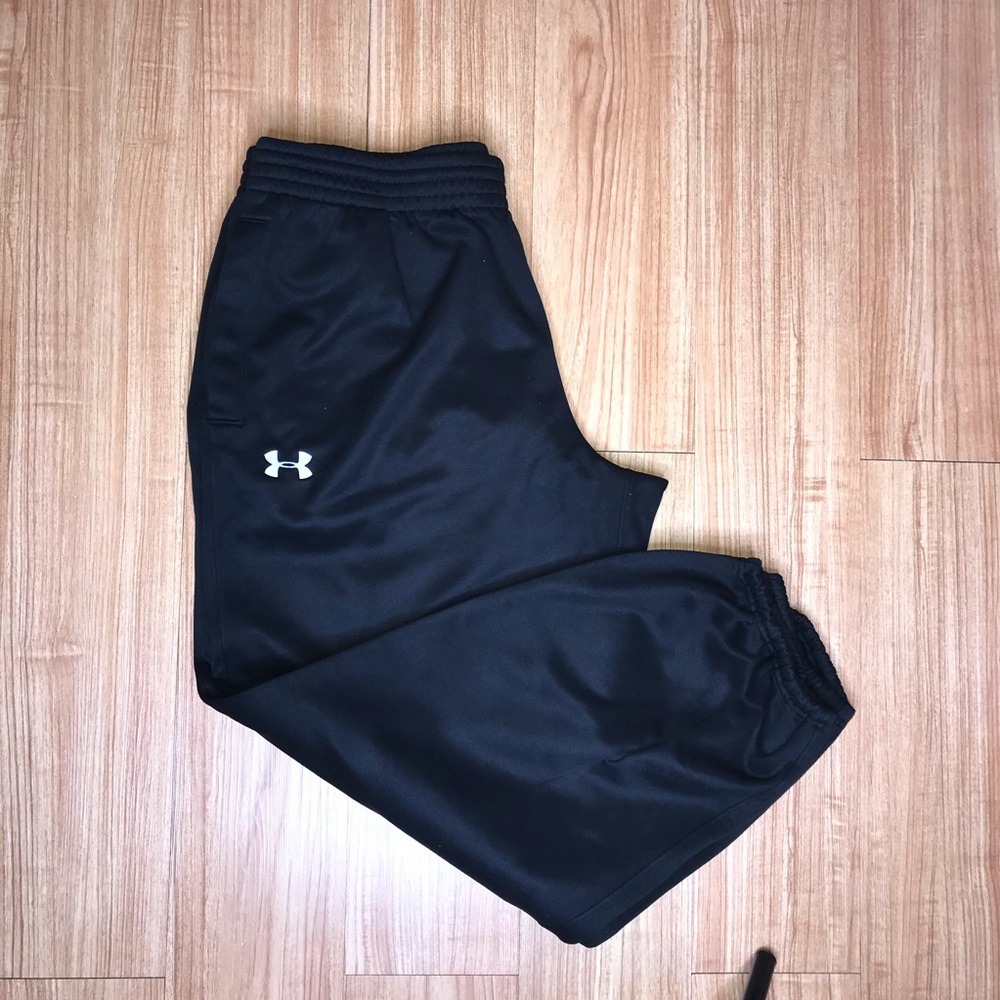 Under Armour Men's Black Fleece Sweat Pants XL